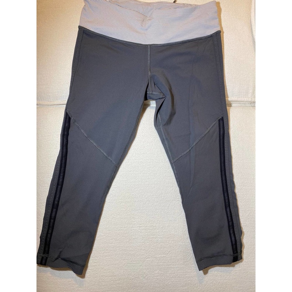 Lululemon Run Inspire Crop Grey Size 6